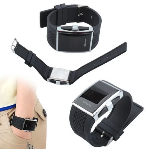 Fashion Casual Unisex Square Case LED Digital Display Sports Wrist Watch Gift - Image 3