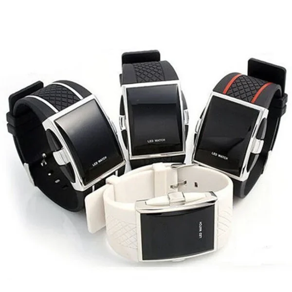 Fashion Casual Unisex Square Case LED Digital Display Sports Wrist Watch Gift - Image 6