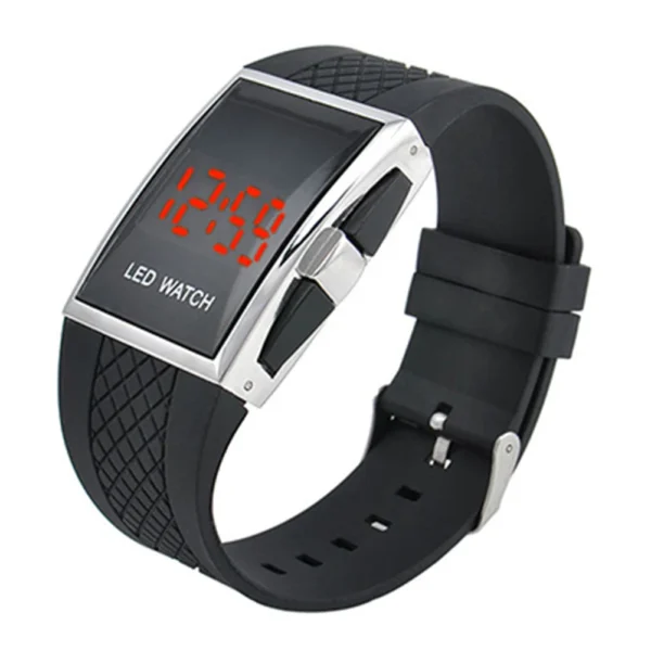 Fashion Casual Unisex Square Case LED Digital Display Sports Wrist Watch Gift - Image 5
