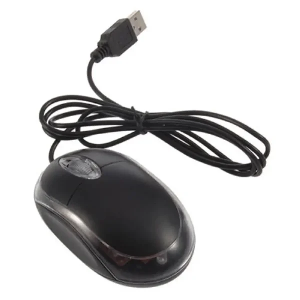 USB Gaming Mouse Office Black Wired Optical Light Scroll Wheel Mice Mouse for Computer PC Laptop - Image 6