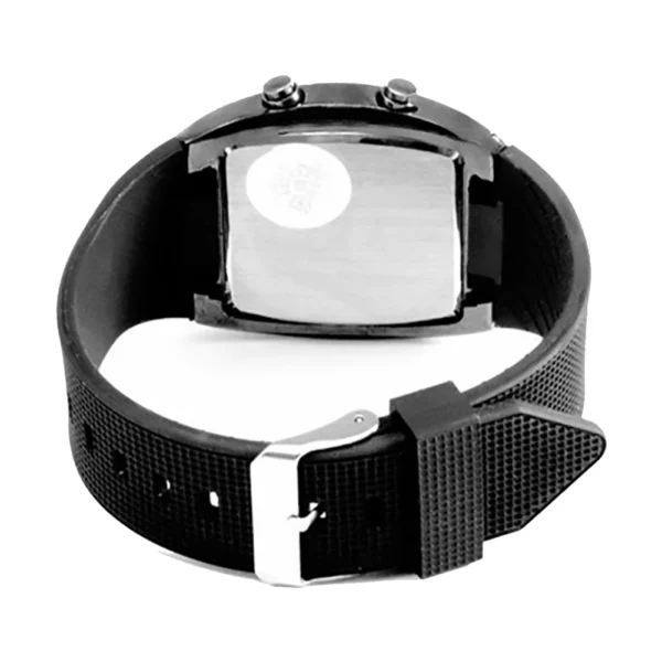 Men Square Dial Dual Time Day Display Silicone Strap LED Sports Clock Electronic Wrist Watch New reloj hombre Mas-culino Fashion - Image 4