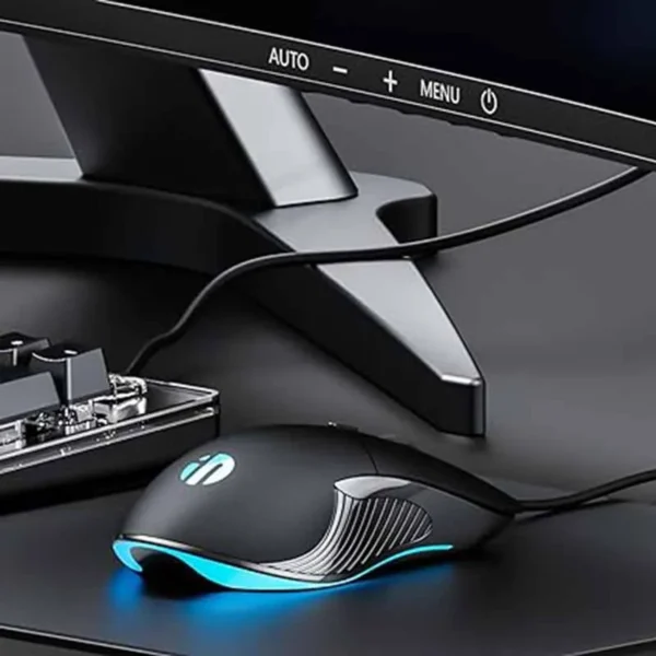 INPHIC B2 Wired Mouse 4-speed Adjustable DPI Silent Button E-sports Game Macro E-sports Usb Office Desktop Computer - Image 3