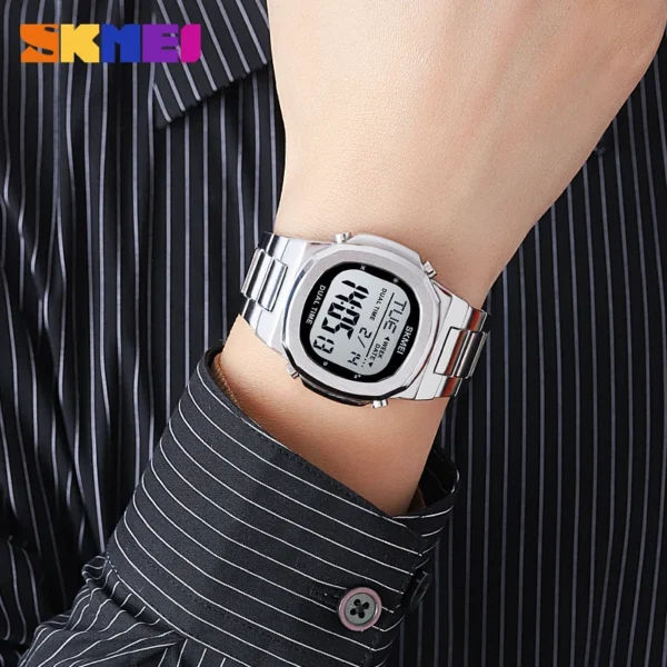SKMEI 2004 Sport Digital Watch for Men Luxury Electronic Alarm Clock Calendar Waterproof Mens Wristwatches 2036 reloj hombre - Image 3