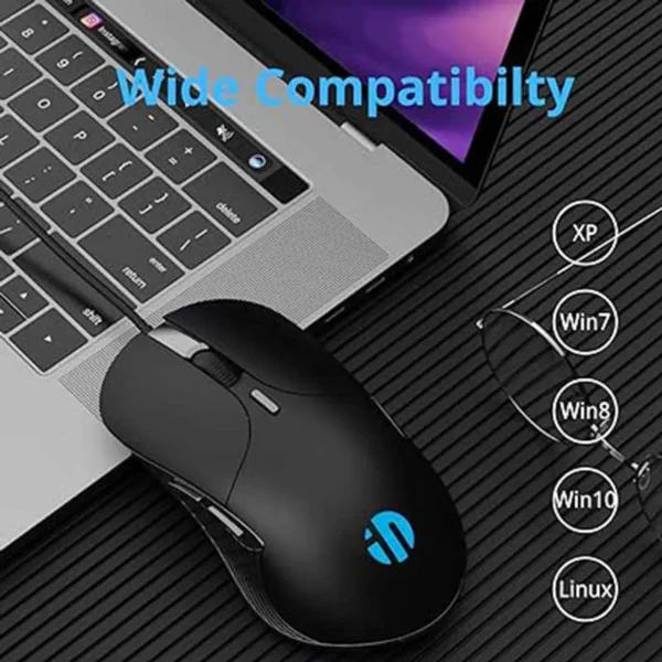 INPHIC B2 Wired Mouse 4-speed Adjustable DPI Silent Button E-sports Game Macro E-sports Usb Office Desktop Computer - Image 2