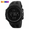 SKMEI 1251 Waterproof Digital Watch for Men Sport Countdown Electronic Wristwatches Mens Military LED Clock 1560 Reloj Hombre