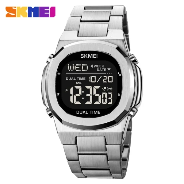 SKMEI 2004 Sport Digital Watch for Men Luxury Electronic Alarm Clock Calendar Waterproof Mens Wristwatches 2036 reloj hombre - Image 2