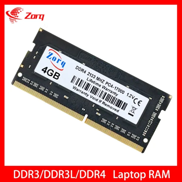 DDR2 DDR3L DDR4 4GB 8GB 16GB 2133 2400 2666Mhz Sodimm PC3 10600 12800 PC4 19200 21300 Notebook 1333 1600 Laptop RAM Memory
