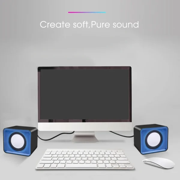 PC Speaker For Computer Laptop Notebook Desktop Caixa De Som Mini Sound Box Music Bocina Column Acoustics Coluna Audio System - Image 3