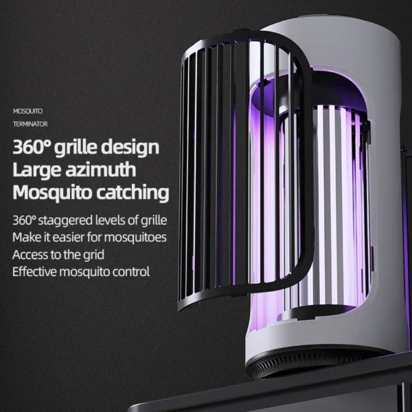 Xiaomi Mosquito killing Light New Photocatalyst Electric Shock Mosquito Killer for Bedroom Living Room Desktop Wall Mounted - Image 3