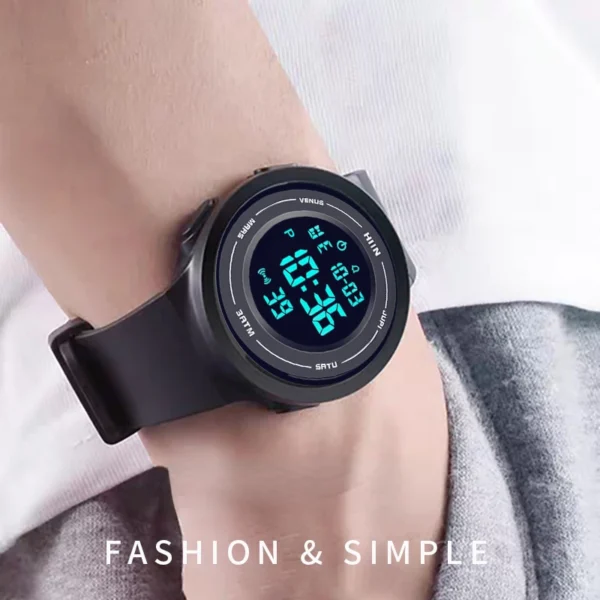 Luminous Watches Mens Electronic Watch Military Watches Waterproof swim Outdoor Sport Wristwatch Silicone Fashion Hours Relojes - Image 3