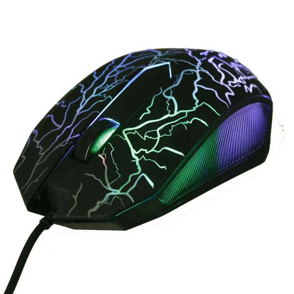 USB Wired Mouse Gaming Mouse 2400 DPI LED Backlit Professional Gamer Mice Ergonomic Computer Mouse for PC Laptop Macbook - Image 3