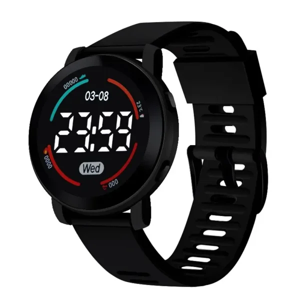 Couple Watches Fashion LED Digital Watch for Men Women Sport Silicone Casual Watch Electronic Clock New Boys Girls Student Clock - Image 4