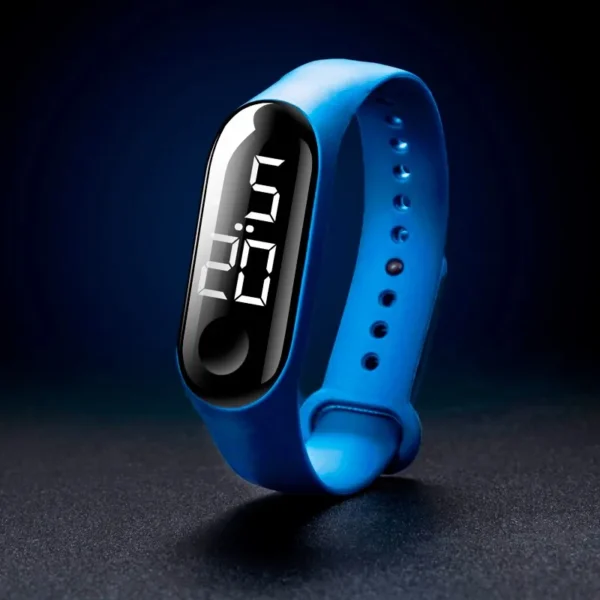 Women Sports Watch Led Screen Children Outdoor Sports Electronic Watch Men Silicone Strap Wirstwatch Student Clock Relogio