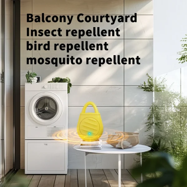 Ultrasonic Electronic Mosquito Repellent Outdoor Camping Portable Intelligent Fully Automatic Mosquito Control Device New - Image 3