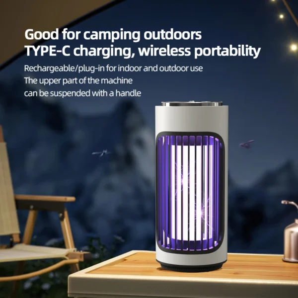 Xiaomi Mosquito killing Light New Photocatalyst Electric Shock Mosquito Killer for Bedroom Living Room Desktop Wall Mounted - Image 4