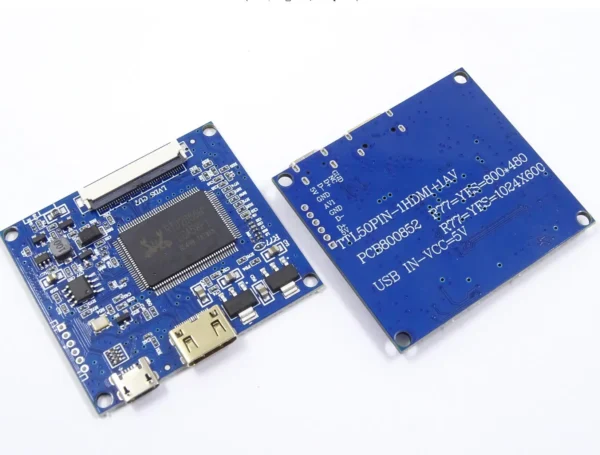 7 Inch 1024*600 Screen Display LCD Monitor Driver Control Board Mini HDMI-Compatible For Lattepanda,Raspberry Pi Banana Pi PC - Image 4