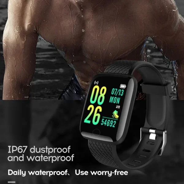 Digital Smart Sport Watch Men's Watches Led Electronic Wristwatch Women Bluetooth Male Fitness Message Heart Rate Body Sleep Kid - Image 5