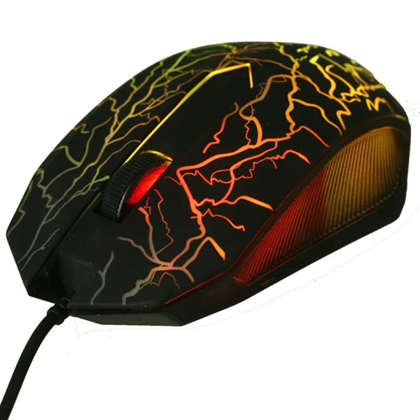 USB Wired Mouse Gaming Mouse 2400 DPI LED Backlit Professional Gamer Mice Ergonomic Computer Mouse for PC Laptop Macbook - Image 2