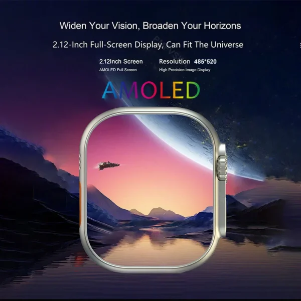 2025 new Smart Watch 9 ultra Pro MAX Gen 2 49mm Amoled Screen Smartwatch High Refresh Rate Wireless Charging Men Women For Sport - Image 4