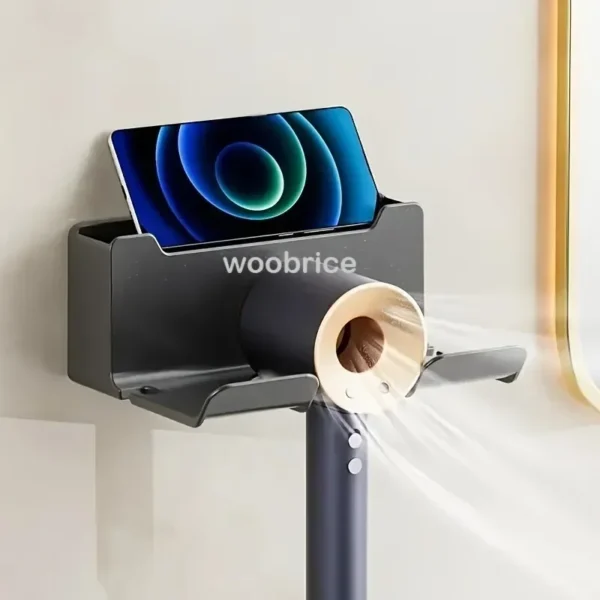 Shelf for Bathroom Dryer Cradle Wall Shelves Hair Dryer Holder Hairdryer Shower Organizer Box Toilet Blower Holder BathroomStuff - Image 3