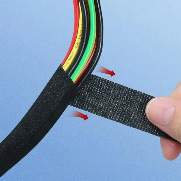 Electrical Tape Heat-resistant Harness Bundle Insulation Auto Wiring Fabric Cloth Wrap Waterproof Cable Organizer Adhesive Tapes - Image 3
