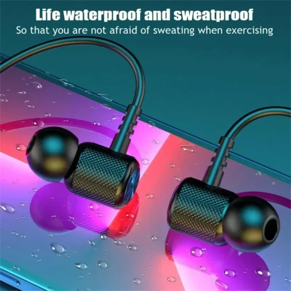 K58 Wireless Headphones Bluetooth Neckband Magnetic Earphones Sport Running Earbuds Waterproof Bluetooth 5.0 Headset With Mic - Image 2