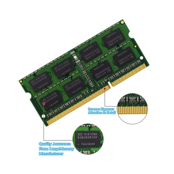 Kingston Laptop Ram DDR3L DDR3 8GB 4GB 1066Mhz 1333Mhz 1600Mhz 1866Mhz SO-DIMM PC3-8500 10600 12800 Notebook DDR3 Dual Channel - Image 6