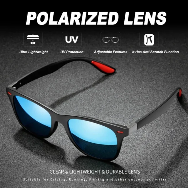 Night Vision Glasses PC Frame Polarized Sunglasses Men Outdoor Sport Sun Glasses Day Night Vision Driver Night Glasses Goggles - Image 3