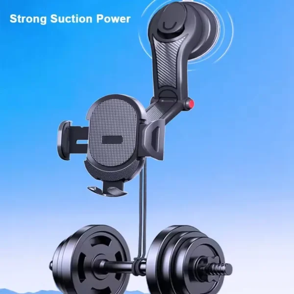 2025 New Universal Sucker Car Phone Holder Windshield For iPhone15 14 13 Xiaomi Samsun - Image 4