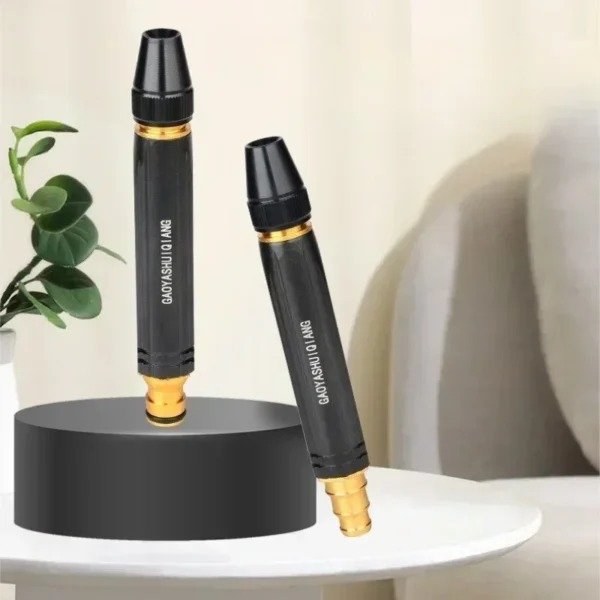 High-Pressure Water Gun Household Car Wash Water Black Car Wash Nozzle Diamond Water Car Wash Gun Watering Pipe - Image 3