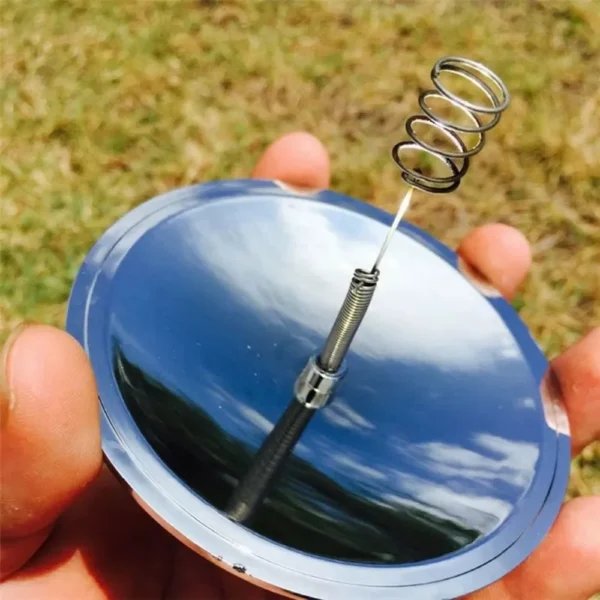 Solar Lighter Outdoor Fire Ignition Waterproof Windproof Emergency Travel Kits Portable Camping Hiking Wild Survival Tool Gear - Image 3