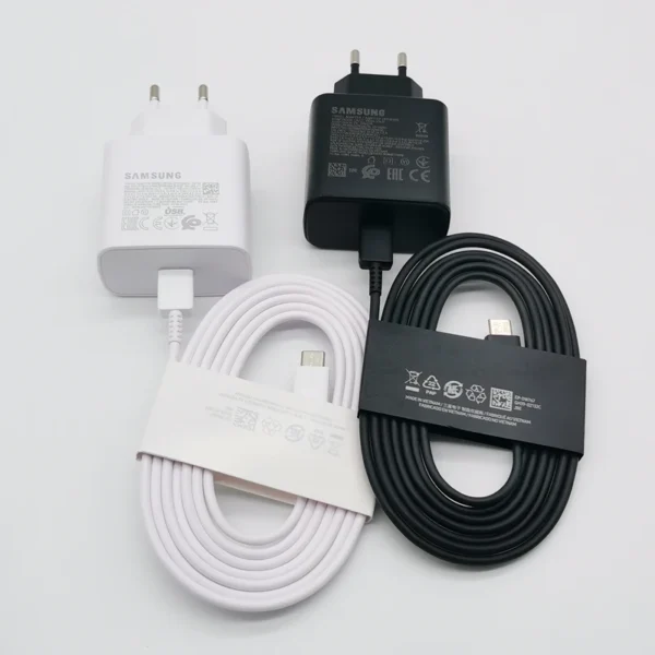 Samsung 45w Charger Super Fast Charge Adapter 1.8M Type C For Galaxy S24 S23 S22 S21 S20 Note 20 Ultra 10 Z Flip Fold 6 5 4 3 2 - Image 4