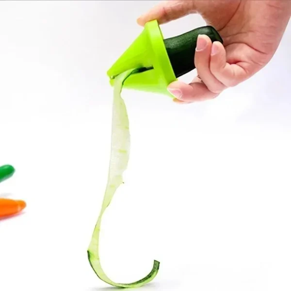 Spiralizer Vegetable Slicer,Handheld Spiralizer Vegetable Fruit Zucchini Noodle Maker Grater Slicer Cutters, Kitchen Gadget - Image 6