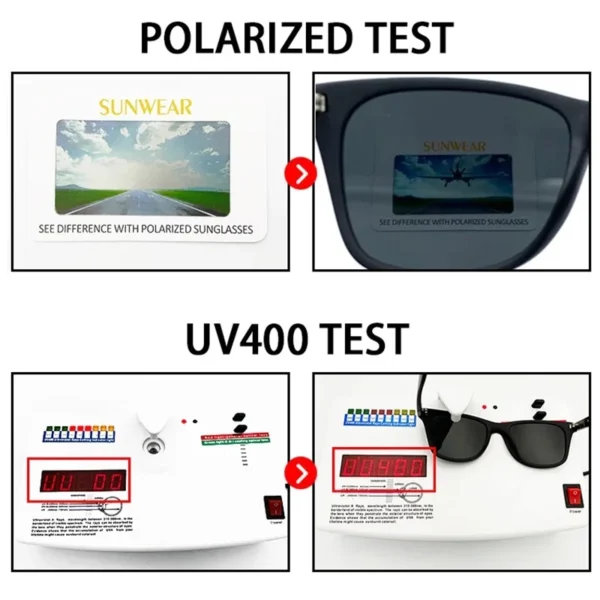 Night Vision Glasses PC Frame Polarized Sunglasses Men Outdoor Sport Sun Glasses Day Night Vision Driver Night Glasses Goggles - Image 4