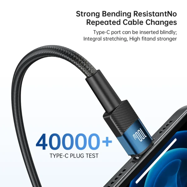 NNBILI 2024 NEW 100W USB C To Type C Cable PD Fast Charging Cord Cable 1M/2M For iPhone 15 Pro Max Macbook Samsung Xiaomi Hwawei - Image 3