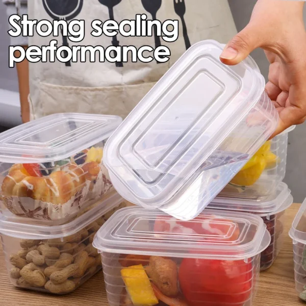 10/1PCS Frozen Meat Dispenser Box Refrigerator Special Food Grade Preservation Box Home Kitchen Sealing Plastic Storage Supplies - Image 2