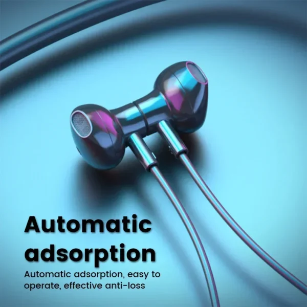 K58pro Wireless Earphones Bluetooth 5.3 Neckband Headphones Gaming LED Display HIFI Headset Sports TWS Earbuds With Mic TF Card - Image 4