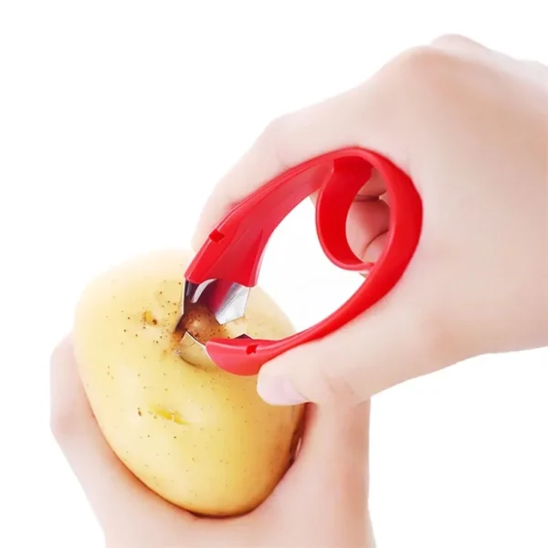 Stainless Steel Profession Pineapple Eye Peeler Cutter Seed Remover Clip Tweezer Fruit Slicer Tools Kitchen Gadget For Home - Image 5