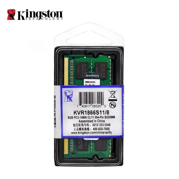 Kingston Laptop Ram DDR3L DDR3 8GB 4GB 1066Mhz 1333Mhz 1600Mhz 1866Mhz SO-DIMM PC3-8500 10600 12800 Notebook DDR3 Dual Channel - Image 2