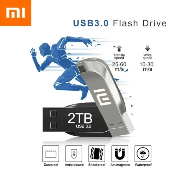 Xiaomi Flash Drives 2TB Usb 3.0 Mini High Speed Metal Pendrive 1TB 512GB Stick Portable Drive Waterproof Memoria Storage U Disk - Image 5