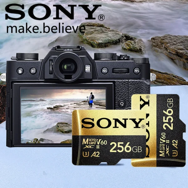 Sony Micro TF SD Card Extreme SD Memory Card 128GB TF Flash Cards 1TB 512GB 256GB A2 U3 V30 SD For Xiaomi Phone Computer - Image 3