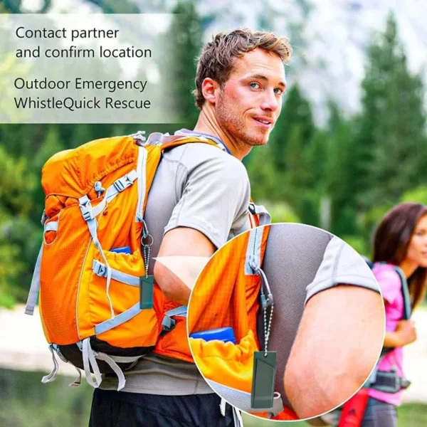 3-Frequency Whistle High Decibel Survival Portable Outdoor Multiple Audio Whistle Camping Emergency Hiking Accessories Edc Tool - Image 2