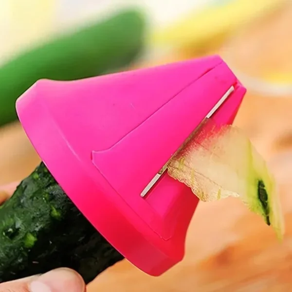 Spiralizer Vegetable Slicer,Handheld Spiralizer Vegetable Fruit Zucchini Noodle Maker Grater Slicer Cutters, Kitchen Gadget - Image 4