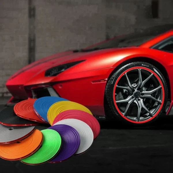 Universal Car Rim Protect Strip Wheel Edge Protector Car Wheel Sticker Tire Protection Care Covers Car Styling - Image 6