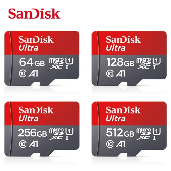 Sandisk Ultra Micro tf SD card 128GB 32GB 64GB 256GB Mini SD Card SD/TF Flash Card Memory Card 32 64 128 gb miniSD for Phone - Image 2