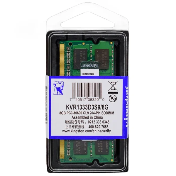 Kingston Laptop Ram DDR3L DDR3 8GB 4GB 1066Mhz 1333Mhz 1600Mhz 1866Mhz SO-DIMM PC3-8500 10600 12800 Notebook DDR3 Dual Channel - Image 3