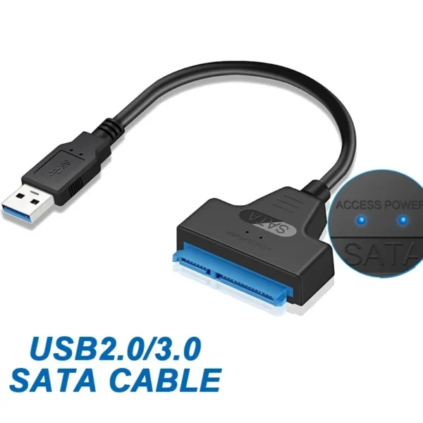 20-50 CM USB 3.0 2.0 SATA Cable Adapter Extension Computer Cables Connectors Support 2.5 Inches External Ssd Hdd Hard Drive USB - Image 2