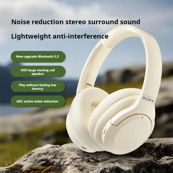SONY D2-ANC Wireless Headphones Bluetooth 5.3 Earphones Foldable - Image 6