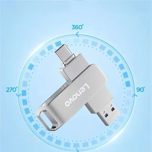 NEW Lenovo USB 3.0 Flash Drive High Speed Pen Drive 64TB Usb 3. 0 Memory Stick 2TB Flash Pendrive 128GB Metal Memoria Usb Disk - Image 6