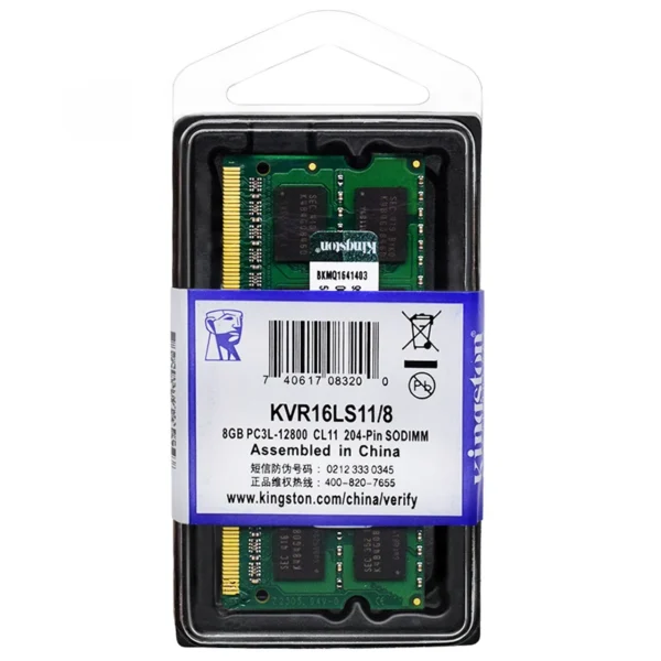 Kingston Laptop Ram DDR3L DDR3 8GB 4GB 1066Mhz 1333Mhz 1600Mhz 1866Mhz SO-DIMM PC3-8500 10600 12800 Notebook DDR3 Dual Channel - Image 4